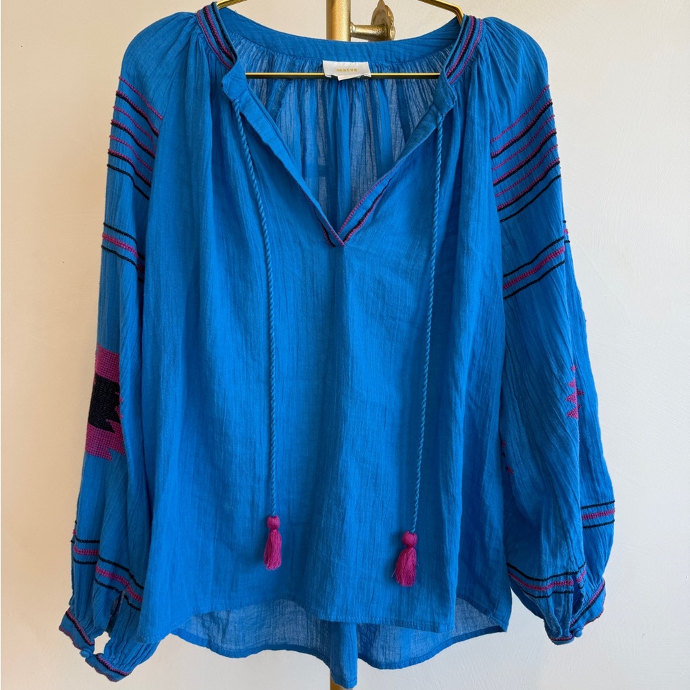 NWOT Maeve by Anthropologie Boho‎ Blouse